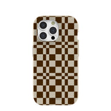 London Fog Chestnut Checkers iPhone 15 Pro Case