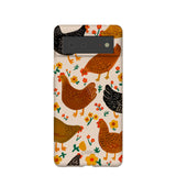 Seashell Chicken Garden Google Pixel 6 Case