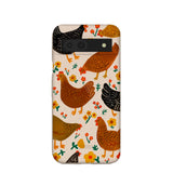 Seashell Chicken Garden Google Pixel 8a Case