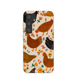 Seashell Chicken Garden Samsung Galaxy S24 Case