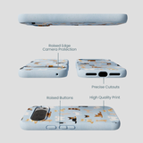 Powder Blue Chihuahua Charms Google Pixel 10/10 Pro Case