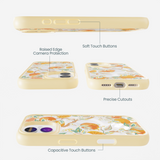 Clear Citrus Blooms iPhone 17 Case With Sunbeam Ridge (MagSafe included)