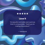 Clear Blue Chrome iPhone 17 Pro Max Case With True Blue Ridge (MagSafe included)