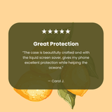 Clear Lemon Drop iPhone 17 Case With Sunbeam Ridge (MagSafe included)