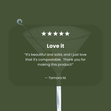 Clear Martini Moment iPhone 17 Case With Forest Floor Ridge (MagSafe included)