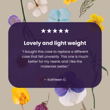 Clear Springtime iPhone 12 Pro Max Case With London Fog Ridge