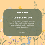 Clear Wanderflora iPhone Air Case With Sunbeam Ridge (MagSafe included)