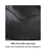 Debbie Lace Organic Cotton & Silk Plunge Bra