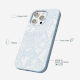 Powder Blue Coastal Rodeo iPhone 16 Pro Max Case