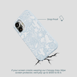 Powder Blue Coastal Rodeo iPhone 16 Case