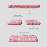 Bubblegum Pink Coastal Rodeo iPhone 6/6s/7/8/SE Case