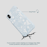 Powder Blue Coastal Rodeo iPhone XR Case