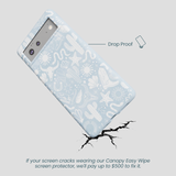 Powder Blue Coastal Rodeo Google Pixel 6a Case