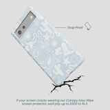 Powder Blue Coastal Rodeo Google Pixel 6 Case
