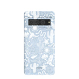 Powder Blue Coastal Rodeo Google Pixel 7 Pro Case