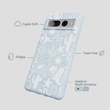Powder Blue Coastal Rodeo Google Pixel 7 Pro Case