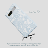 Powder Blue Coastal Rodeo Google Pixel 7 Case