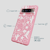Bubblegum Pink Coastal Rodeo Google Pixel 8 Pro Case