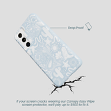 Powder Blue Coastal Rodeo Samsung Galaxy S21 Case