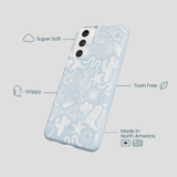 Powder Blue Coastal Rodeo Samsung Galaxy S21 Case
