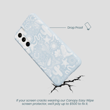 Powder Blue Coastal Rodeo Samsung Galaxy S22 Case