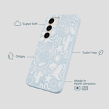 Powder Blue Coastal Rodeo Samsung Galaxy S23 Case