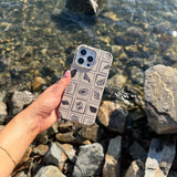 London Fog Coral Tiles iPhone 14 Case