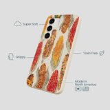 Seashell Cornfield Samsung Galaxy S24 Case