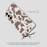 Chocolate Brown Cow Couture Samsung Galaxy S23+(Plus) Case