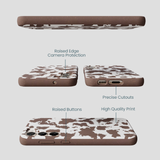 Chocolate Brown Cow Couture Samsung Galaxy S23+(Plus) Case