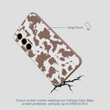 Chocolate Brown Cow Couture Samsung Galaxy S23 Case