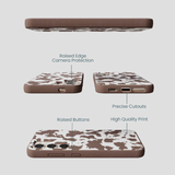 Chocolate Brown Cow Couture Samsung Galaxy S23 Case