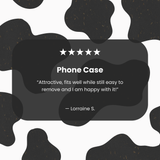 Black Cow iPhone 14 Case