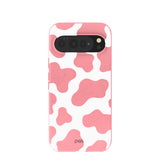Bubblegum Pink Cow Google Pixel 10 Pro XL Case