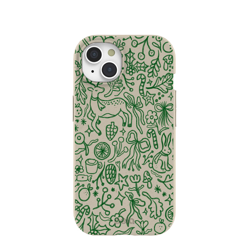 London Fog Cozy Woodland iPhone 15 Case