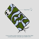 Black Curve and Flow iPhone 11 Case