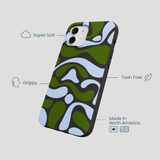Black Curve and Flow iPhone 12/ iPhone 12 Pro Case