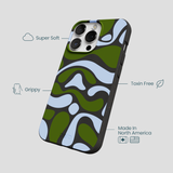 Black Curve and Flow iPhone 13 Pro Max Case