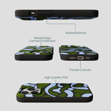 Black Curve and Flow iPhone 14 Pro Case