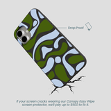Black Curve and Flow iPhone 16 Plus Case