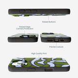 Black Curve and Flow iPhone 16 Pro Max Case