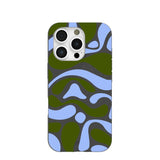 Black Curve and Flow iPhone 16 Pro Case