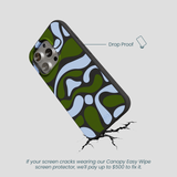 Black Curve and Flow iPhone 16 Pro Case