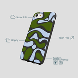 Black Curve and Flow iPhone 6/6s/7/8/SE Case