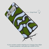 Black Curve and Flow Google Pixel 6a Case