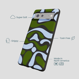 Black Curve and Flow Google Pixel 6 Case