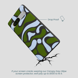 Black Curve and Flow Google Pixel 7a Case