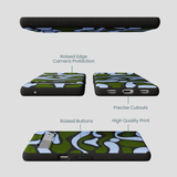 Black Curve and Flow Google Pixel 7a Case