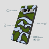 Black Curve and Flow Google Pixel 7 Pro Case