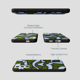 Black Curve and Flow Samsung Galaxy S21 Case